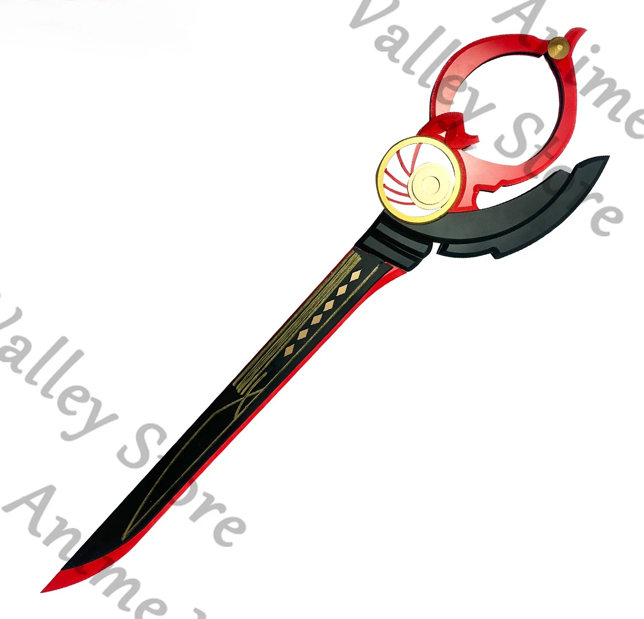 

Anime Wuthering Waves CHISA Cosplay Katana Prop Cartoon Long Blades Armweapons Weaponry Props Equipment Xmas Hallowmas Gift