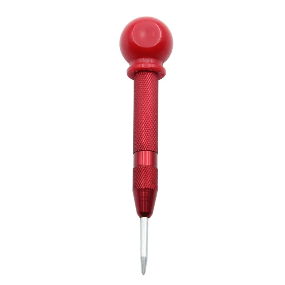 Automatic Center Punch Spring Loaded Marking Drilling Tool Press Dent Marker Suit Wood Board Breaking Glass Parts