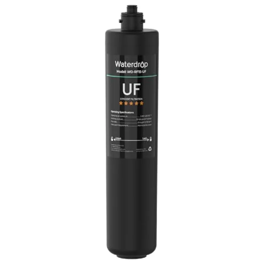 

Сменный фильтрующий картридж RF15-UF 0.01 микрон для фильтров для воды под мойку 15UA/15UA-UF/15UB/15UB-UF/15UC/15UC-UF, снижает утечки