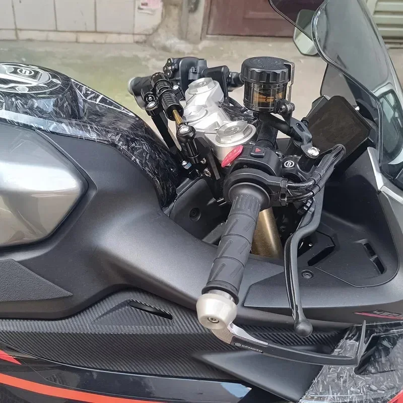 Motocyklowy stabilizator kierownicy, obejma, stabilizator do CFMOTO 450SR 2023 2024, kontrola bezpieczeństwa