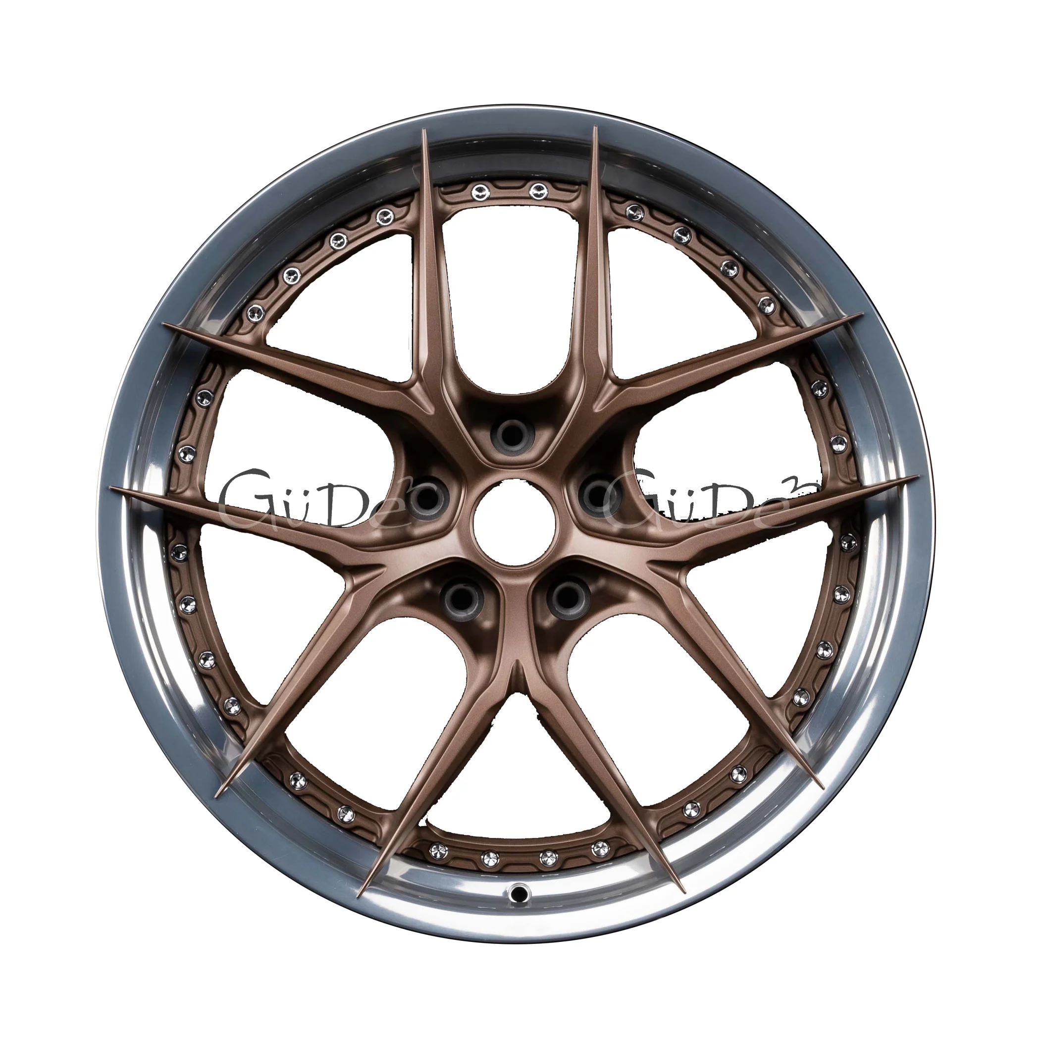 Rines de Aleación Forjados para Autos de Carreras, en Oferta, para Ford Mustang, Kit de Frenos, Tamaños 5X4.5 y 5X110, Diseño de Color