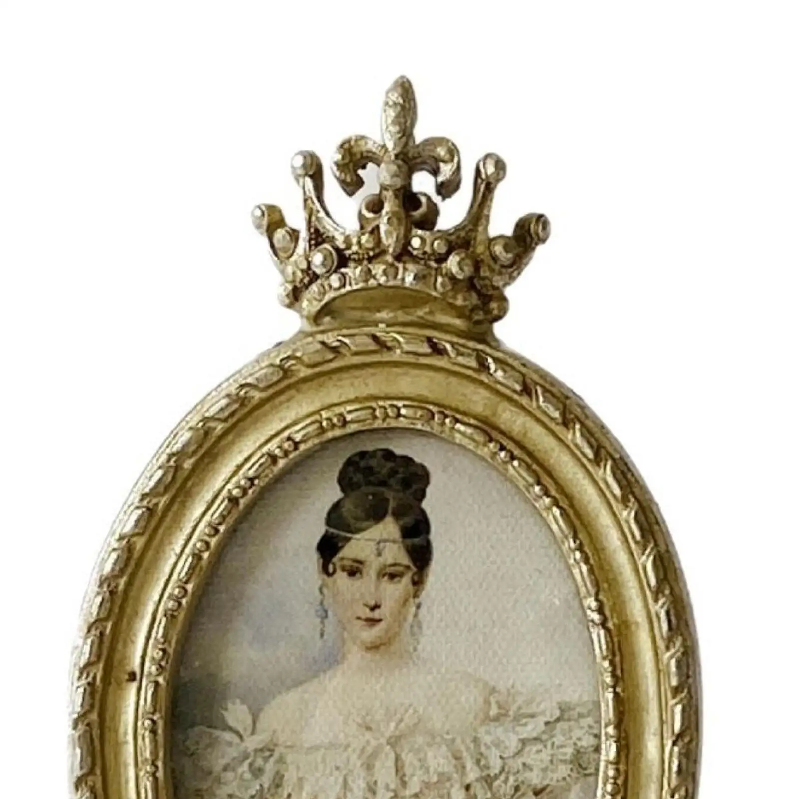 Cadre Photo Baroque cadre Photo Baroque rétro ovale décor de table cadeau élégant