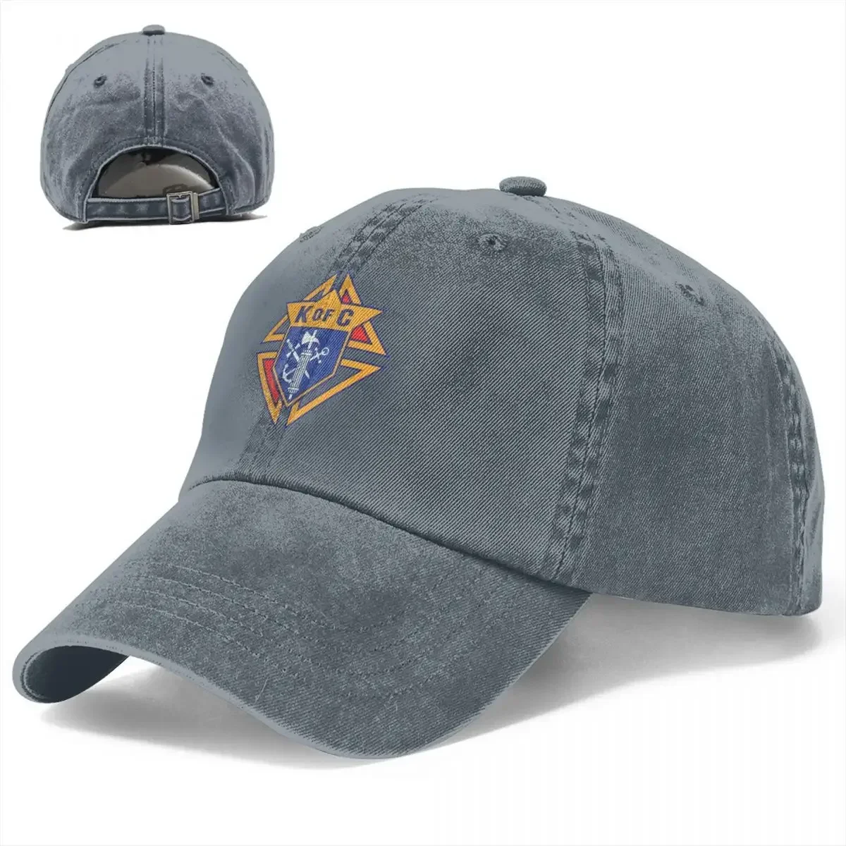 2024 New Summer Autumn Women Knights Of Columbus Logo Baseball Cap Fashion Sun Hats Outdoor Cotton Casquette