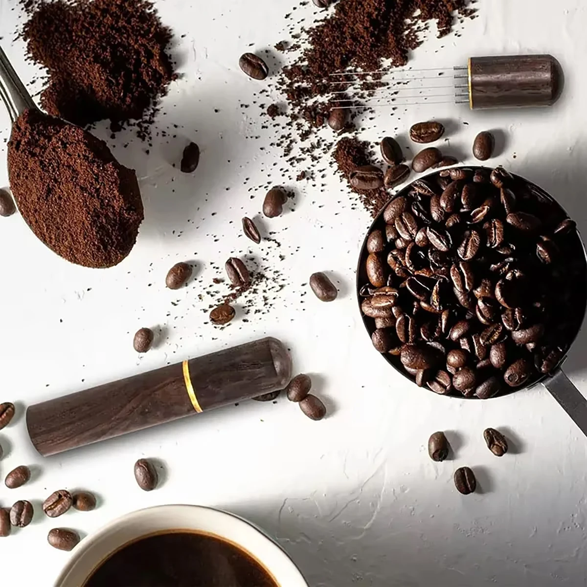 Stainless Steel WDT Tool Coffee Needle Distributor Espresso Tamper Leveler Dispenser Mixer Stirrer Barista Tool Cafe Accessories