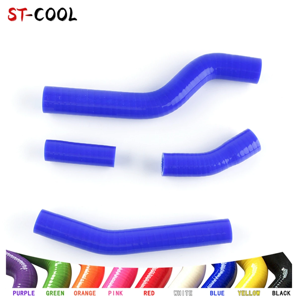 FOR 2006-2011 YAMAHA YZF 450 YZF450 2009 2008 2007 2010 / WRF 450 Radiator Hoses Kit Silicone Tubes Pipes 4Pcs 10 Colors