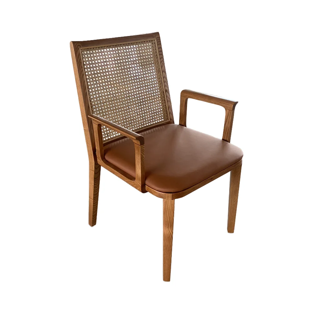Modernes Design Holz Sessel Für Home Office Hotel And Restaurant Esszimmer Möbel Cafetería Rattan Stühle