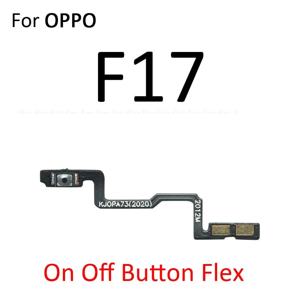 Volume Button ON OFF Key Mute Switch Power Silent Flex Cable For OPPO F3 F9 F11 F15 F17 Pro Repair Parts