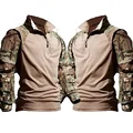 Solo Camisetas con Estampado de Camuflaje