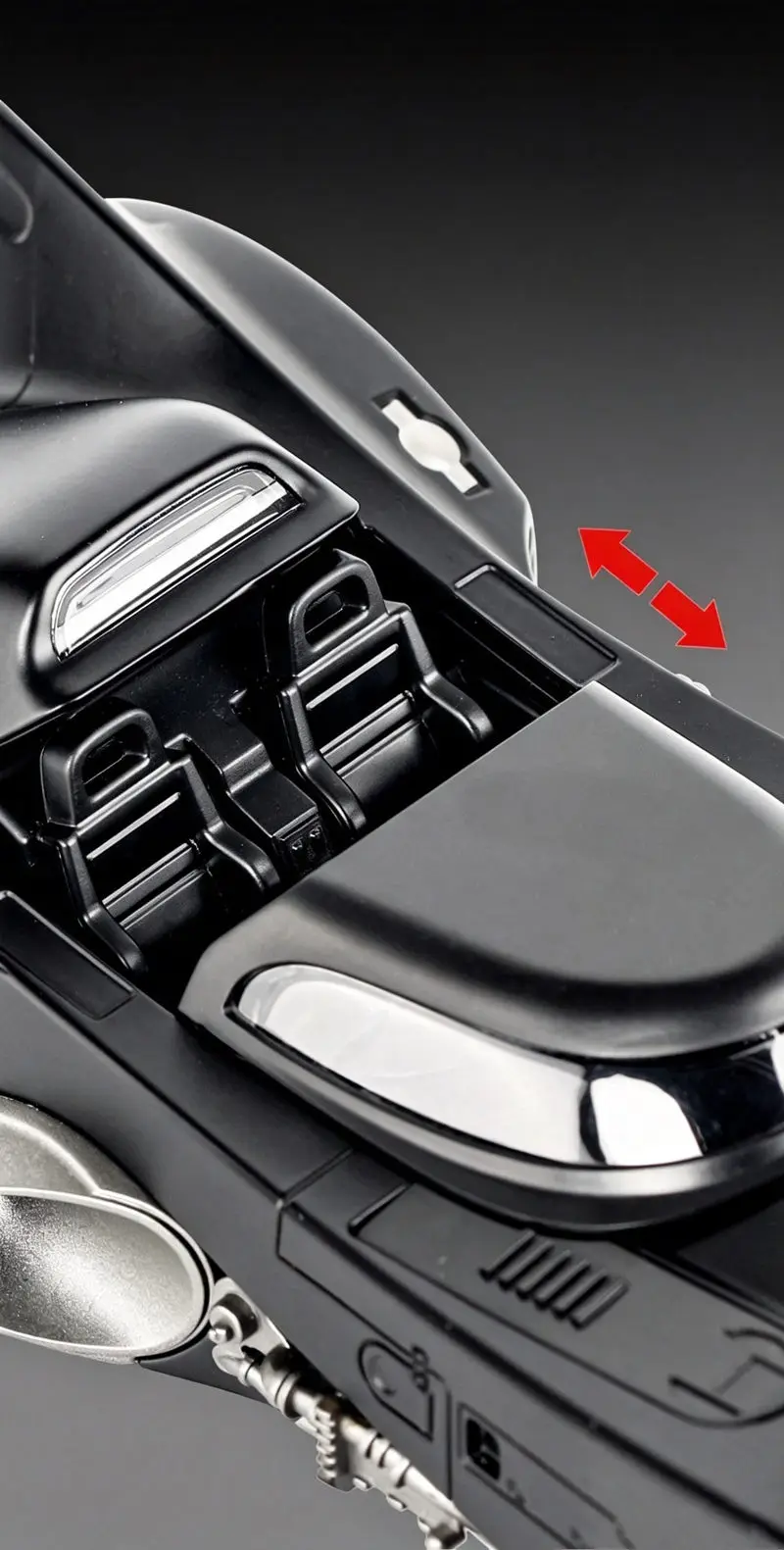 1/24 klassische Film Auto Legierung Batmobil Bat Sport Auto Modell Diecast Metall Spielzeug Racing Auto Modell Sound Licht Simulation Kinder Geschenke – Detail 10