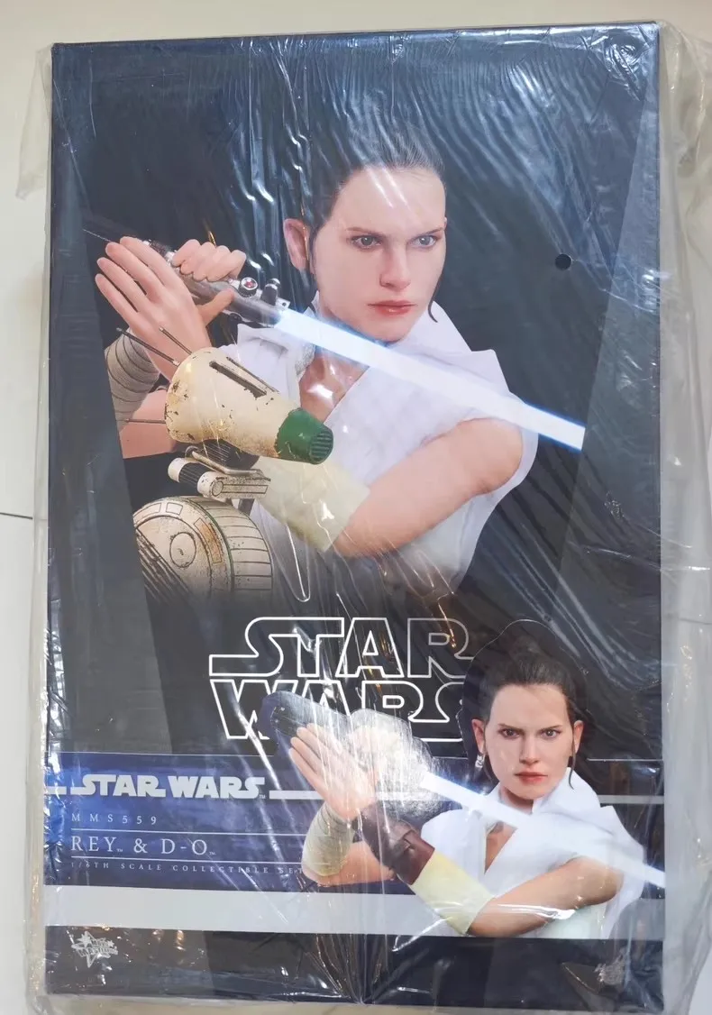 

Hottoys HT MMS559 1/6 Collectible Toys Rey 4.0 Star Wars Rise of Skywalker Woman Soldier 12Inch Action Figure Model Gifts