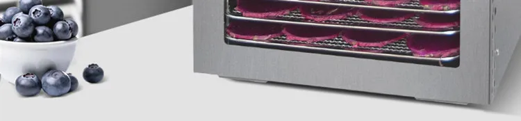 14-Fach-Lebensmittel-Trockner, Obsttrockner, Edelstahlmaschine, 1200 W, Haushaltsgerät zum Trocknen von Gemüse und Obst mit digitaler Zeitschaltuhr für den Heimgebrauch. – Detail 11