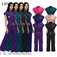Uniformes Quirúrgicos para Dentistas, Overoles Clínicos para Mujer, Traje de Enfermería para Hospital, Ropa Médica para Enfermeras, Ropa de Trabajo para Salón de Belleza y Spa, Nueva