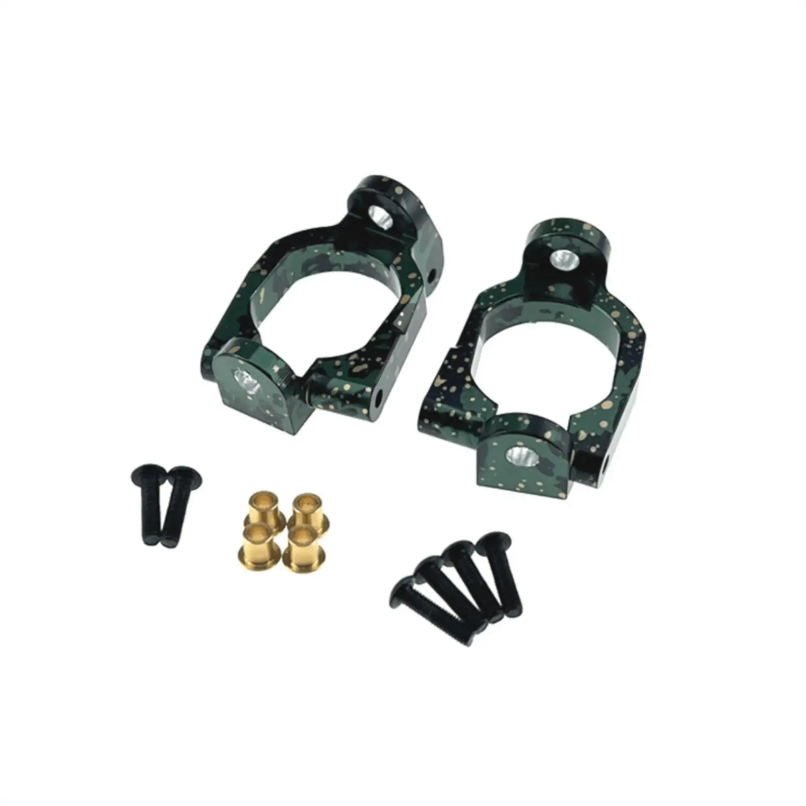 Metal Wheel Hub Carrier for 10208V2 RC Truck 6061 Alloy Axle Mount RC Car Chassis Upgrade Part Kit