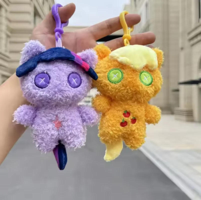 Leuke Anime My Little Pony Pluche Rugzak Hanger Sleutelhanger Twilight Sparkle Fluttershy Pinkie Pie Leuke Tas Decoratie Speelgoed Cadeau