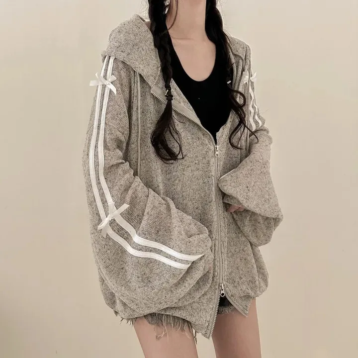 Plus Size Women Hooded Sun Protection Summer Thin Loose Slimming Breathable Cardigan Top Trendy White Sunscreen Long Sleeve