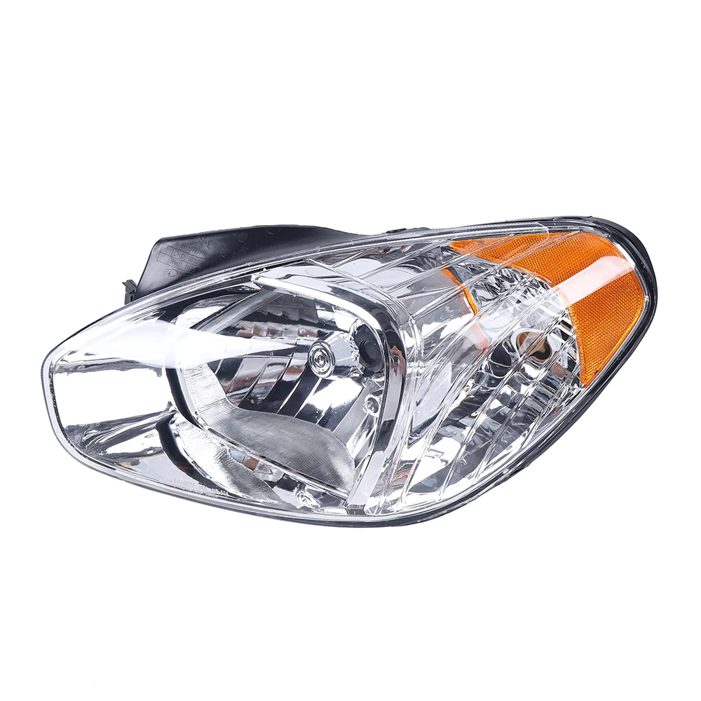 Right Passenger Side Headlight Halogen Headlamp Assembly For Hyundai Accent 2006-2011