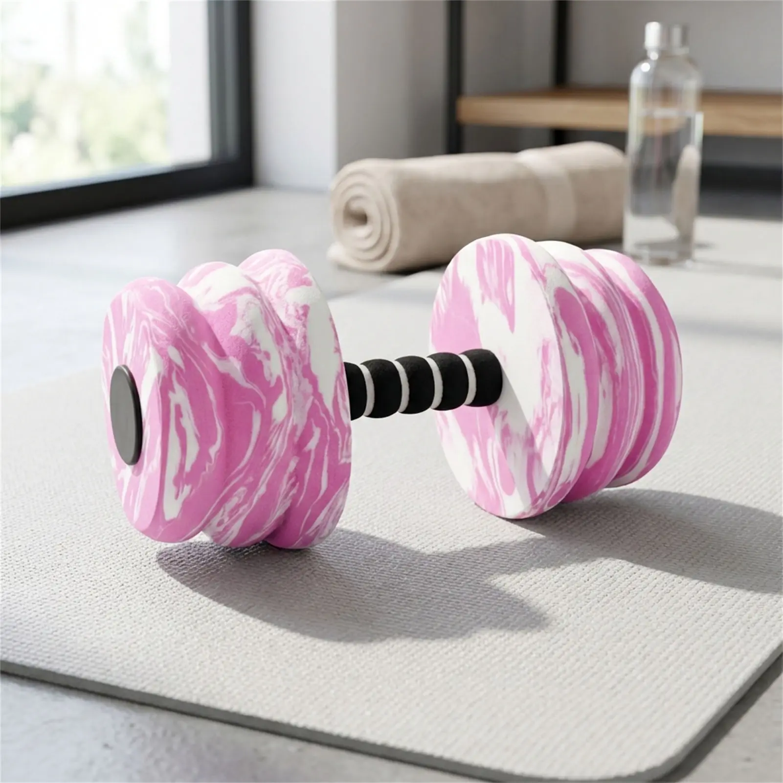 Mancuernas Blandas Camuflaje Mujer – Antideslizantes para Fitness - imagen 4