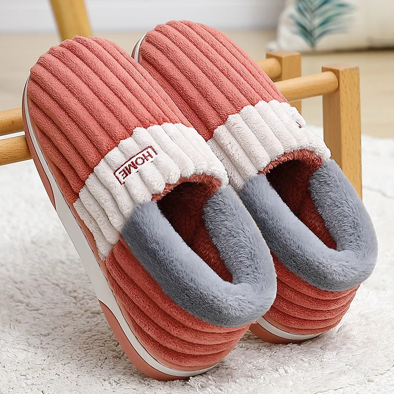 Bebealy Fur Women Shoes Casual Women Slippers Warm House Shoes Indoor Soft Shoes For Women 2024 Outdoor Furry Woman Sneakers