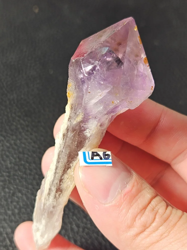 

100%Natural Amethyst Obelisk Point Crystal Wand Healing Witchcraft Supplies Raw Stone Mineral Sample Home Decoration from Brazil