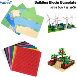 Base Plate 32*32 Dots Classic Building Blocks Bricks Base Board Street Views 3811 DIY Assembly Legoeds-compatible Children Toys