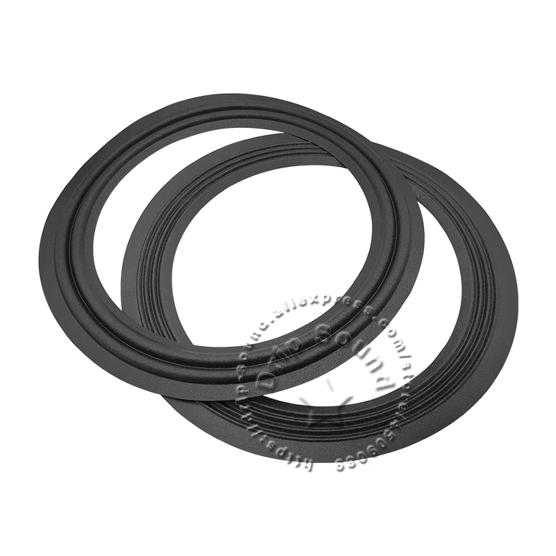 2 قطعة 10 "بوصة 2-حلقة/4 حلقة المتكلم القماش مطوية حافة مكبر الصوت مكبر الصوت إصلاح الجانب الدائرة المحيطة استبدال أجزاء # أسود