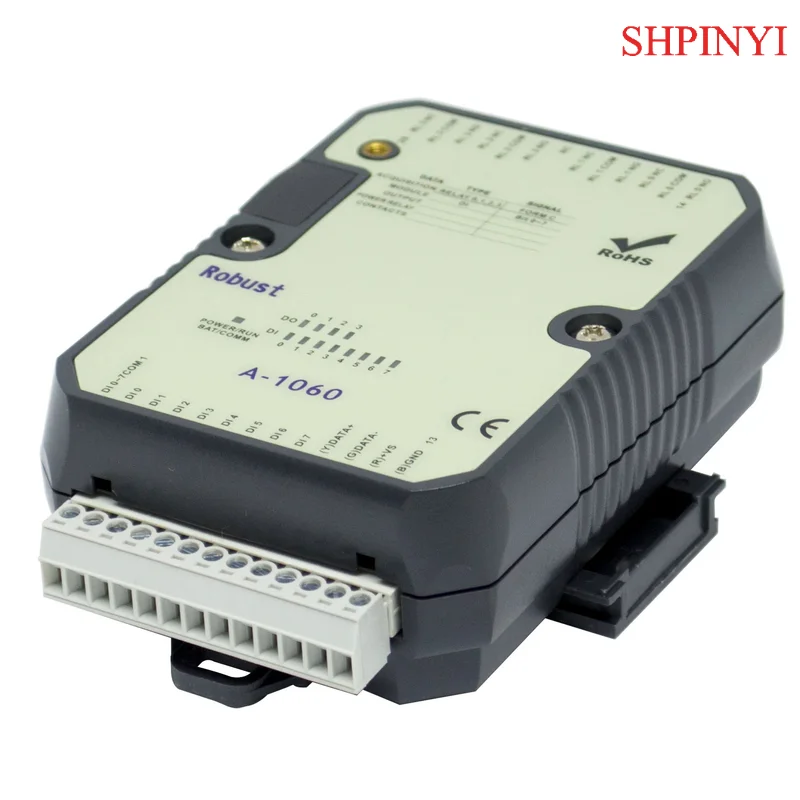 Power Relay I/O Module 8DI 4DO with RS485 Modbus RTU (A-1060)
