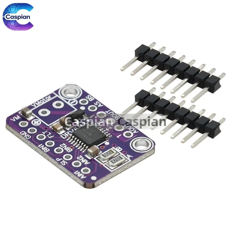 Módulo controlador DRV8833 de 2 canales para motor paso a paso DC, módulo de control CJMCU-8833, placa de control de puente H, 2.7-10.8V, para protoboard