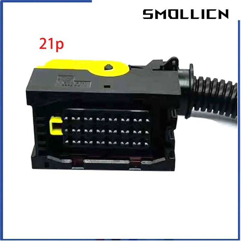 Imagem -02 - Conector Fêmea Impermeável Automotivo com Cabo Plugue Genuíno da Fábrica Original 25cm 21 Pin 11534127-1 Sets