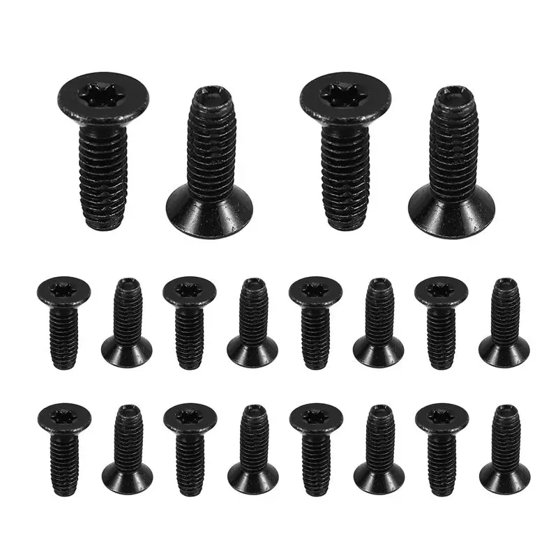 ABHX-Torx Screws Bolts For Jeep Wrangler CJ YJ LJ TJ 1976-2006,Replacement For Doors, Windshield, Roll Bar, Tailgate, 20PCS
