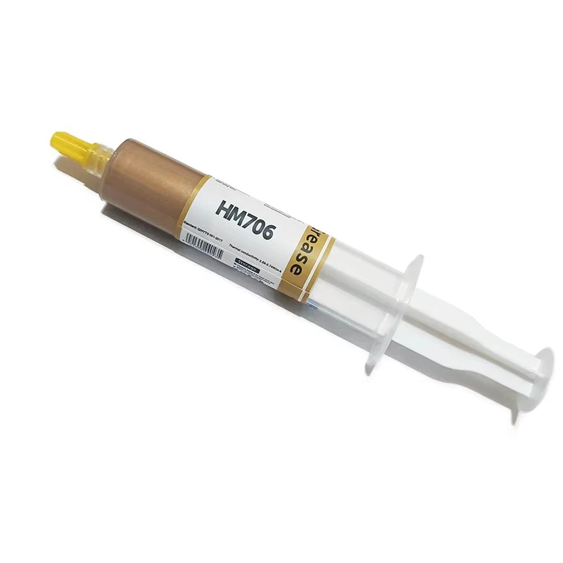 30g high quality gold color thermal grease silicone Processor cooling paste thermal paste big tube