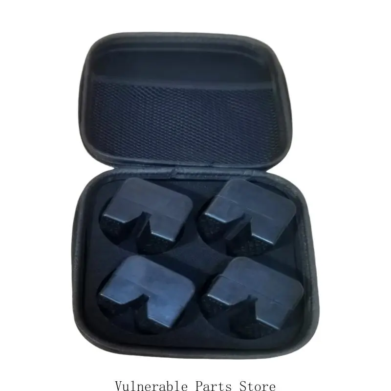 

4pcs Heavy Duty Rubber Pad Car Jacks Stand Pad Adapter Pinch Weld Side Frame Protector Universal Jacks Accessories
