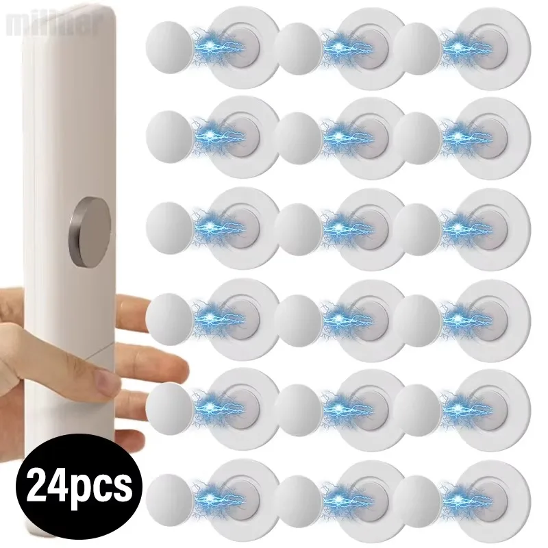 Suporte Magnético para Controle Remoto, Suporte de Parede Magnético com Forte Fixação para Controle Remoto de Eletrodomésticos, Suporte de Parede para Casa e Escritório
