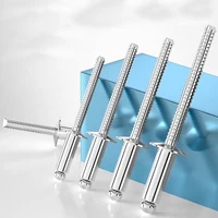 M2.4 M3.2 M4 M5 M6.4 remache Pop ciego de cabeza redonda 304 remaches de escape de acero inoxidable tirador sujetadores de clavos longitud 4/5/6/7/8/10-30mm