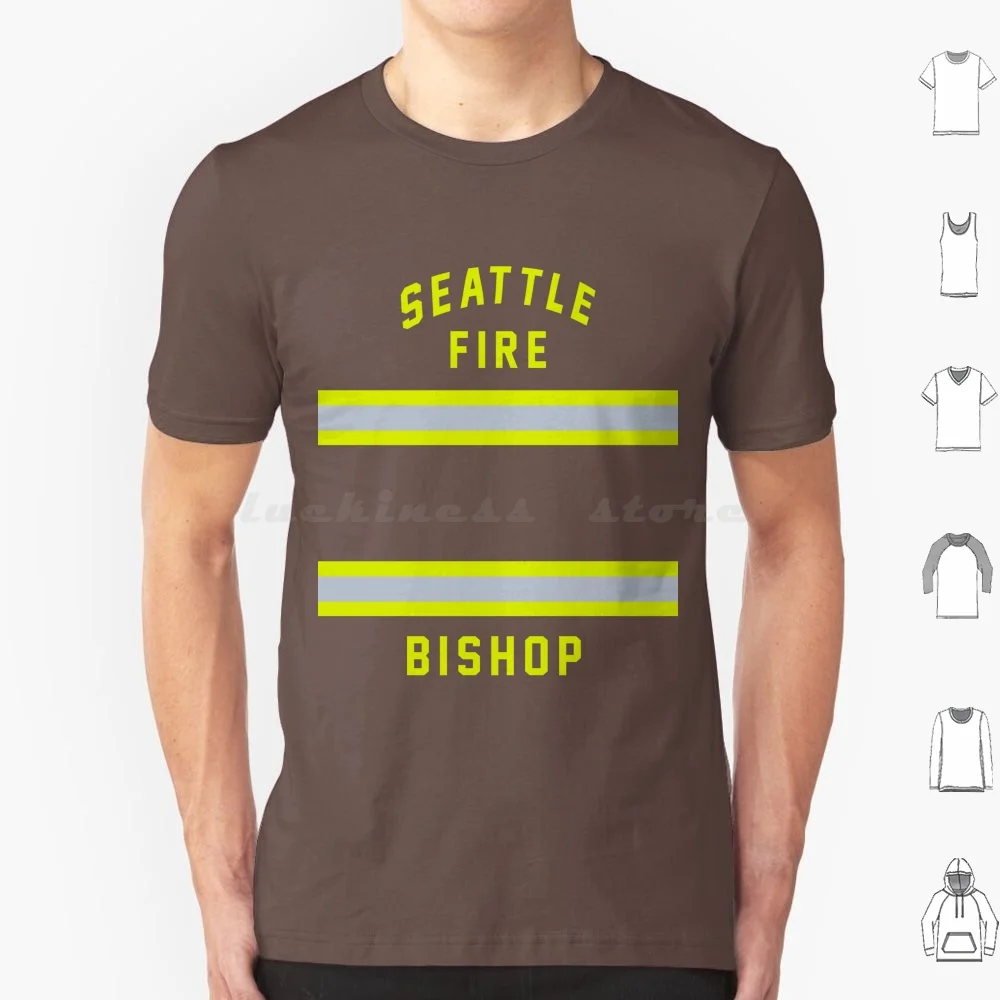 Camiseta Maya Bishop Seattle Fire de algodón para hombres y mujeres, estación de impresión DIY 19 Maya Bishop Danielle Savre Abc Carina Deluca Stefania
