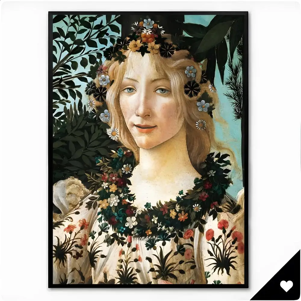 Artist Renaissance Sandro Botticelli Poster Wall Art Painting for Living Room Interior Decor and Gift Options
