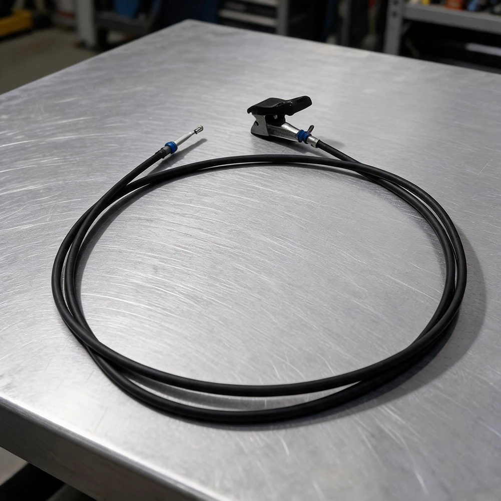 Engine Hood Cable Hood Latch Cable Plastic And Metal Build Front Vehicle Placement Hood Release Cable Replacement