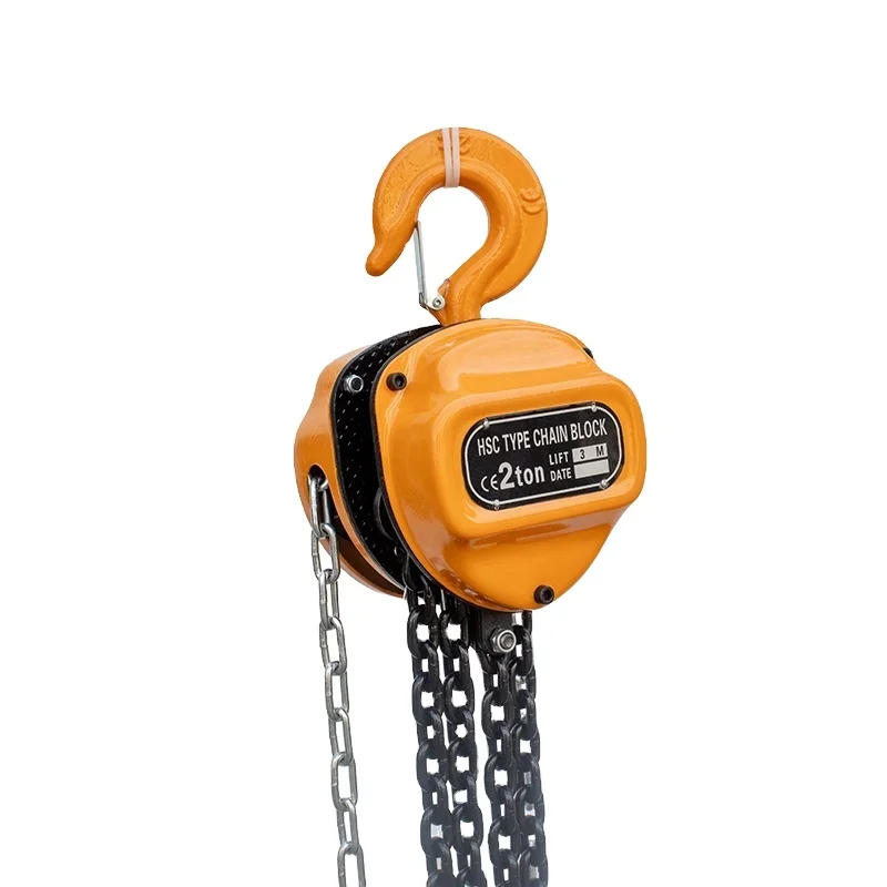 

5ton Heavy Duty Load Pulling Tool Chain Hoist Chain Block Market Popular Hsc Type Manual Hand 1-10ton Small Size Hsz-c Lifting