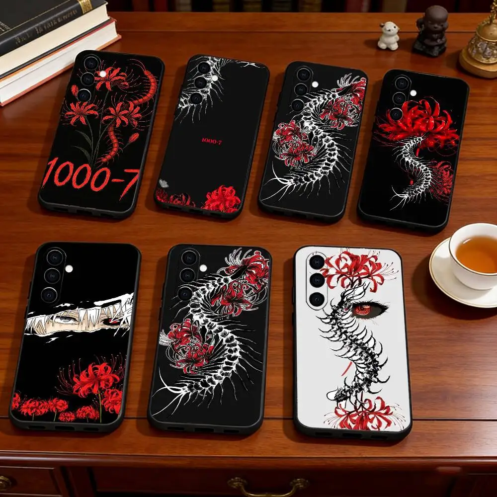 The Japanese anime Tokyo Ghoul Phone Case Black Silicone Soft For Samsung Galaxy A73,A72,A71,A70,A53,A52,A51