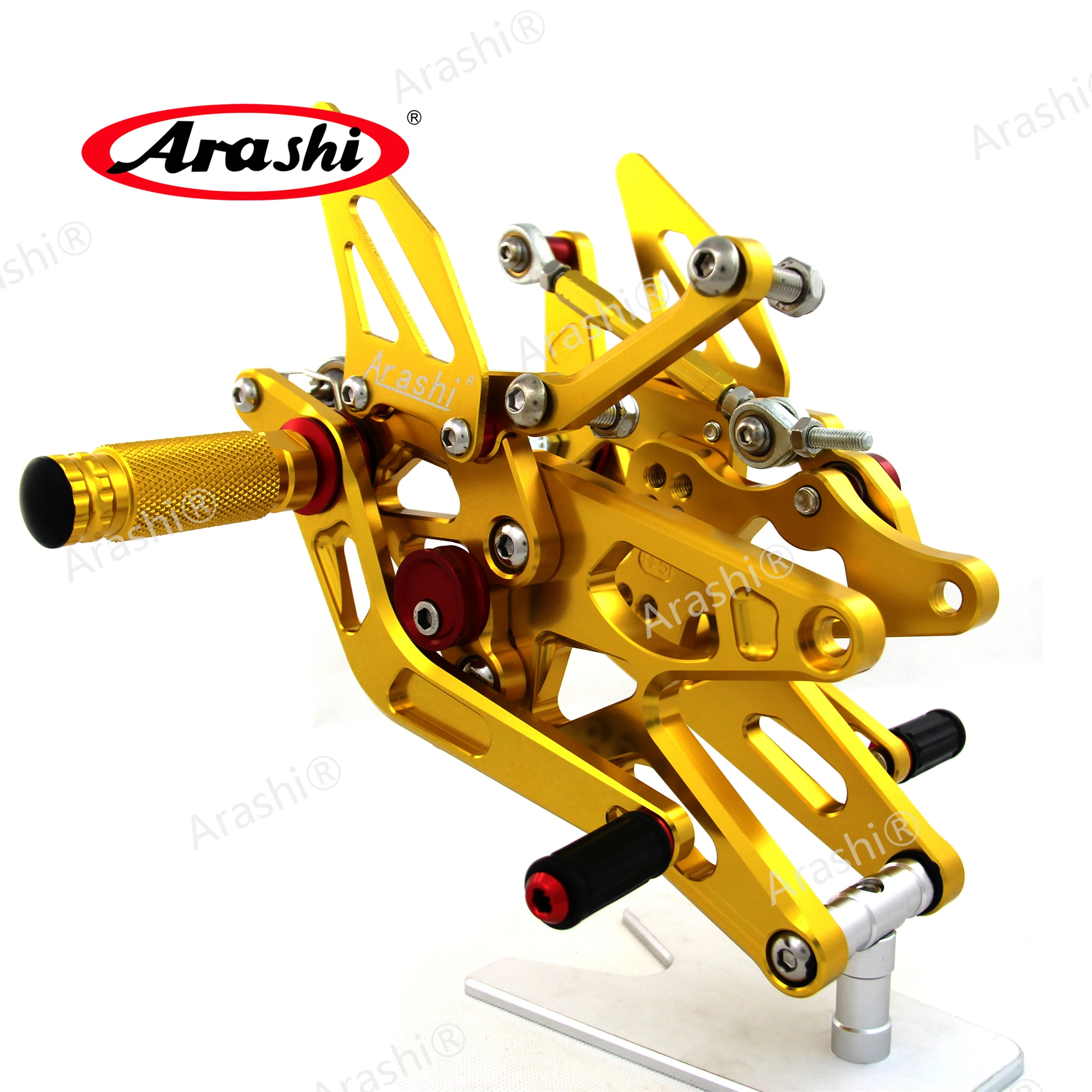 ARASHI V1.0 دراجة نارية CNC قابل للتعديل Rearsets مساند القدم أوتاد القدم دواسة لياماها YZFR1 YZF-R1 YZF R1 2005-2006 05 06 GP التحول