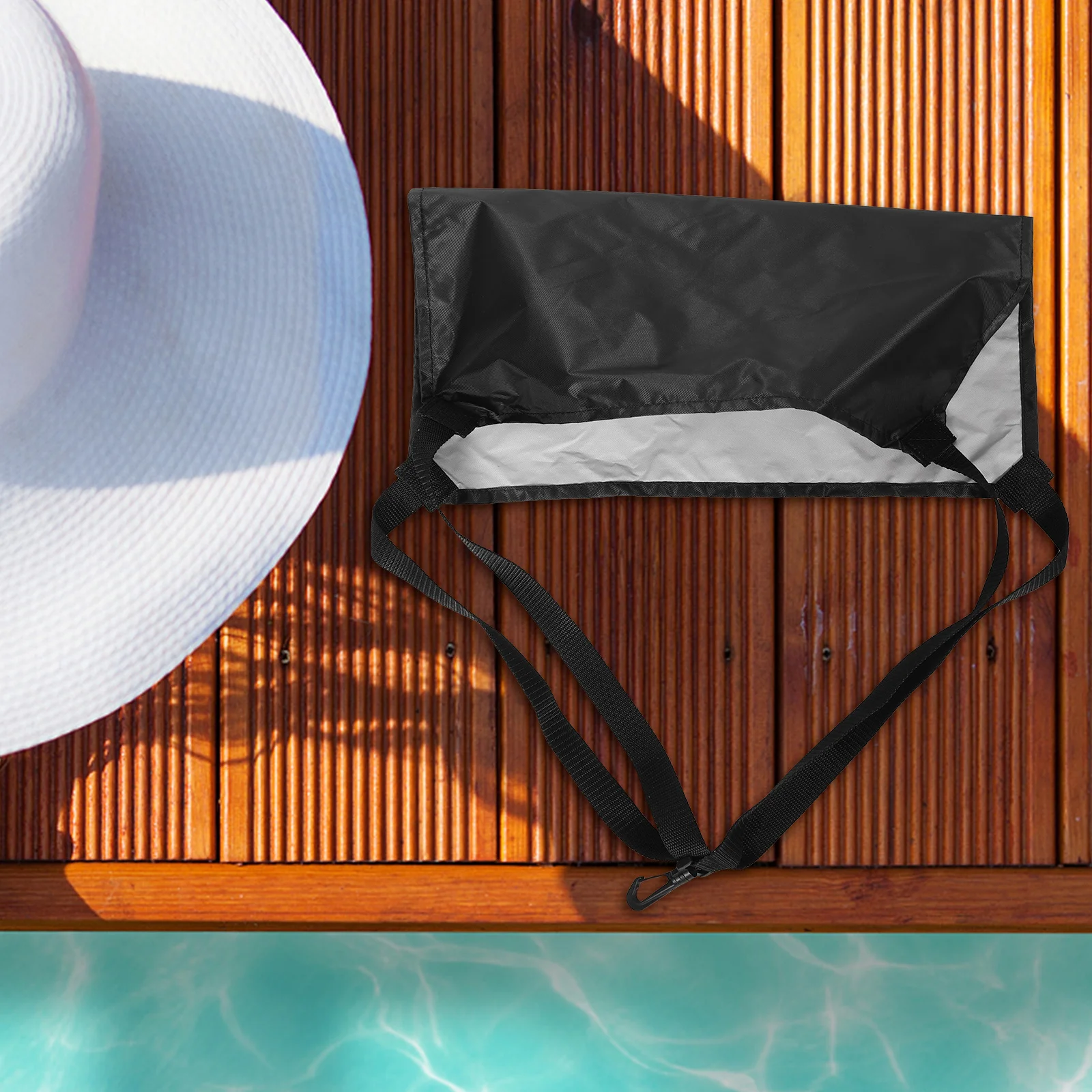 

Swimming Resistance Belt Black Swim Parachute Strength Training Harness Pool Aquatic Resistance Gear for Adults Children