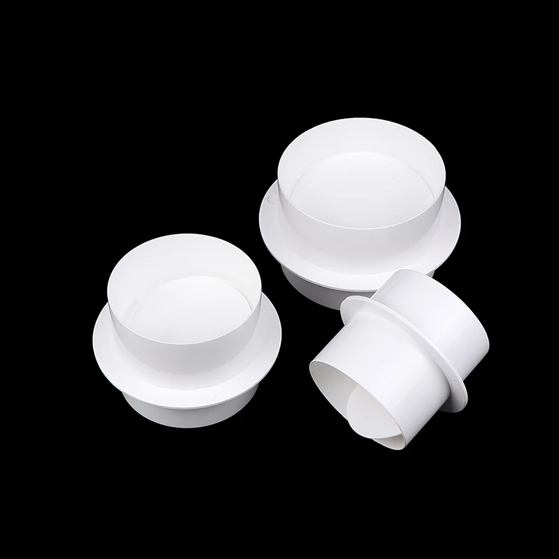 6 Size Draft Blocker Duct Connector Damper Ventilation Air Duct Check Valve Draugh Back Shutter For Inline Ducting Kitchen Grill