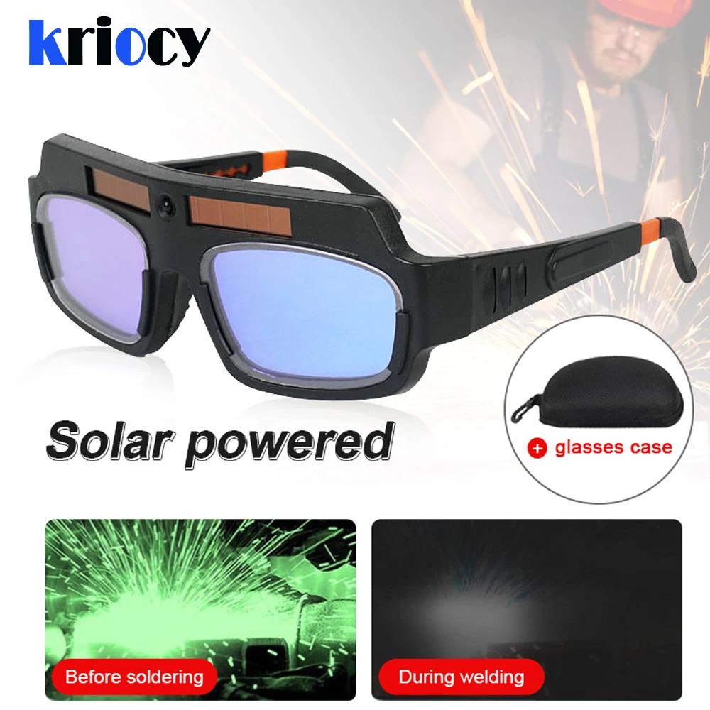 Óculos de soldagem com escurecimento automático, anti-reflexo, arco de argônio, soldador, proteção para os olhos, ferramentas