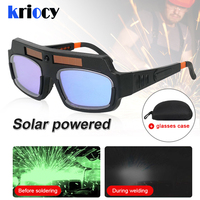 Automatic Darkening Dimming Welding Glasses Anti-glare Argon Arc Welding Glasses Welder Eye Protection Goggles Tools