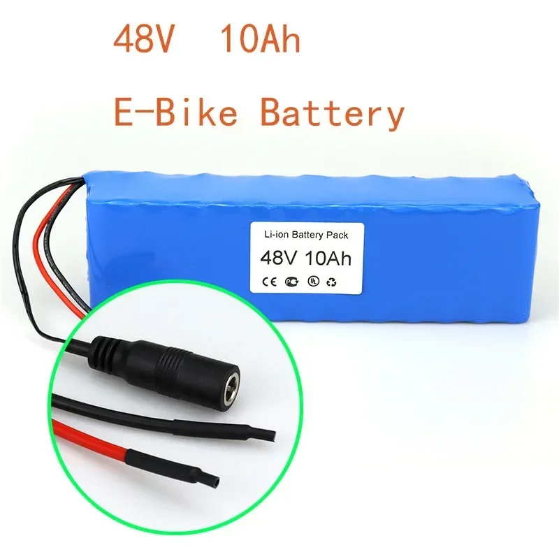 Hot New Spare E-bike Battery Li-ion Battery Pack 48V 10Ah E-Bike Cable Connector And BMS