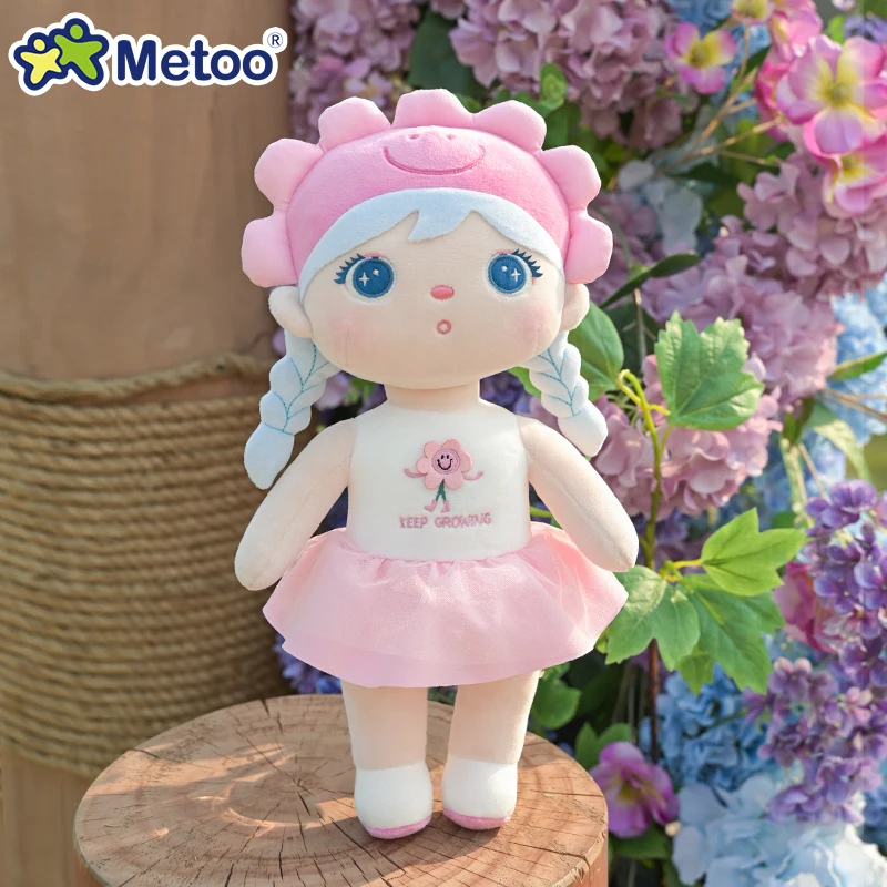 Giocattoli per ragazze 2025 Nuove bambole di fiori Keppel da 13 pollici ​ Morbido peluche ripiene Regalo per bambini Compagno di giochi per bambini Bambole Metoo originali