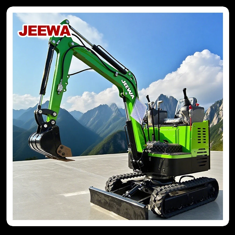 1.7tonFactory Customize 1.2 Ton Mini Excavators Small Digger Crawler Excavators Low Price Multifunctional Diesel Micro Excavator