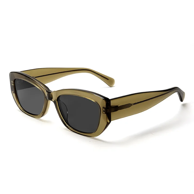 

Fashion Personality Cat Eye Acetate Women Sunglasses Outdoor Travel Sunscreen UV400 Men Sun Glasses Support Prescription Lenses