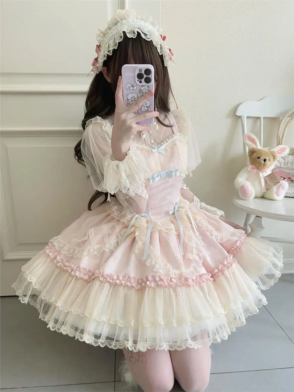 robe-de-princesse-a-manches-courtes-de-style-coreen-design-original-jupe-sans-bretelles-style-ballet-pour-femmes-a-porter-au-quotidien-et-pour-les-occasions-speciales