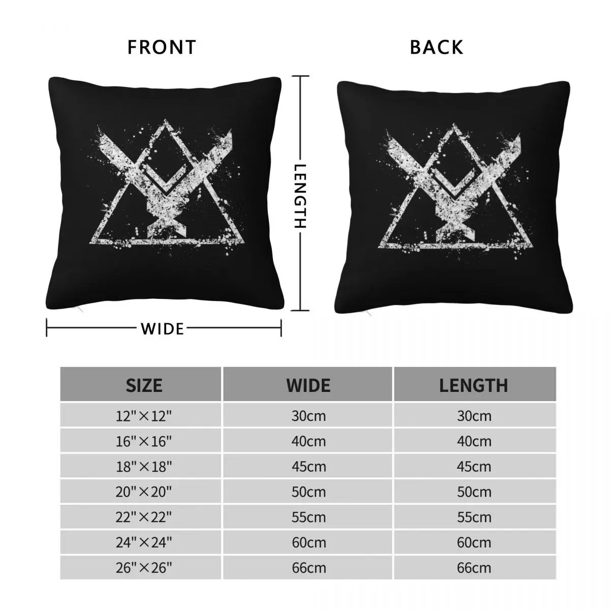 Noble Team Square Pillowcase Polyester Linen Velvet Creative Zip Decor Throw Pillow Case Room Cushion Cover