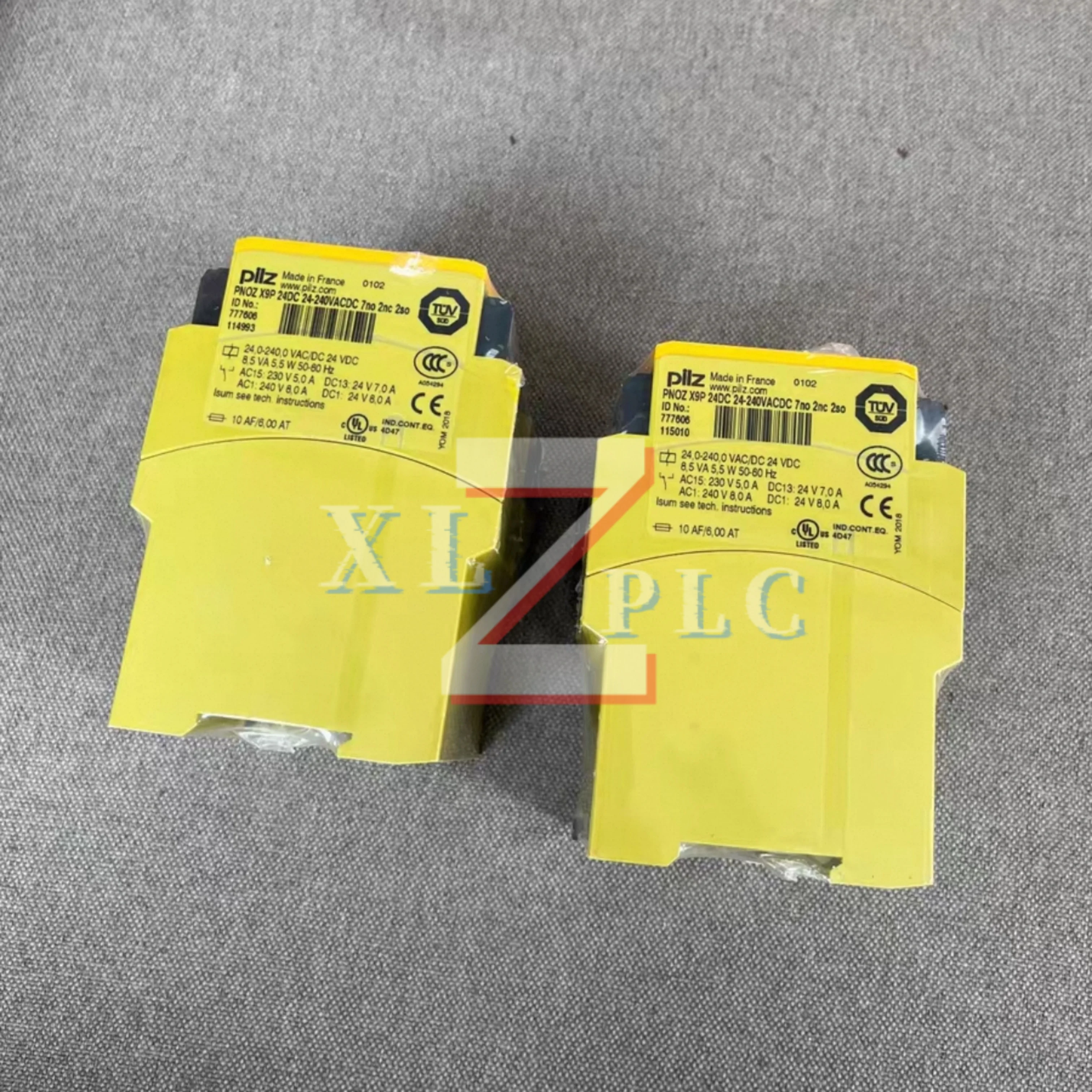 777602 PNOZ XV1P 777606 PNOZ X9P 777609 PNOZ X9P مرحل أمان العلامة التجارية الجديدة